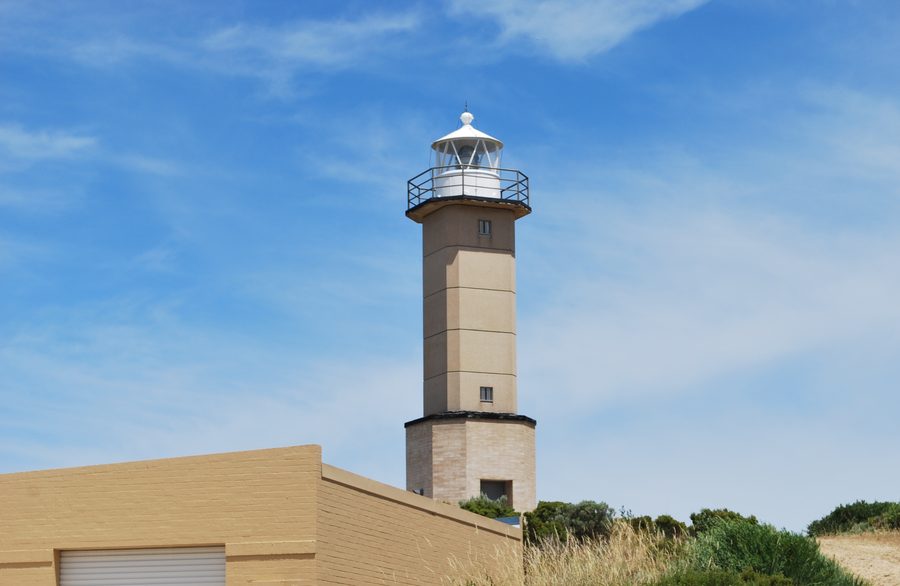 Cape Martin Lighthouse bei Beachport in South Australia