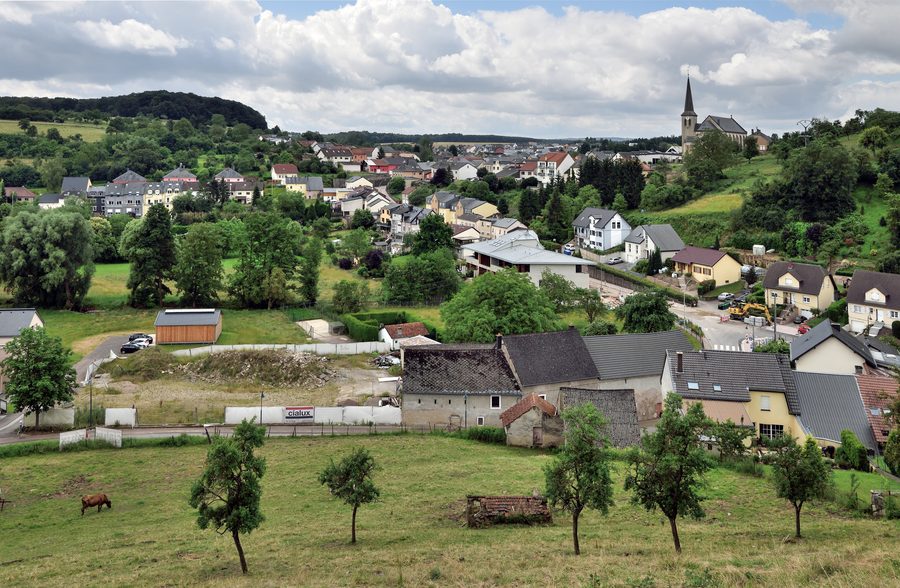 Canach, Luxembourg, seen from the northeast