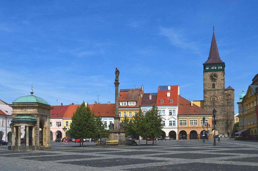 Jičín in der Region Königgrätz