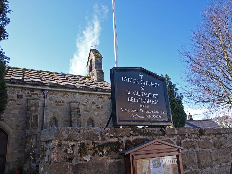 St Cuthbert's Church in Bellingham, Northumberland