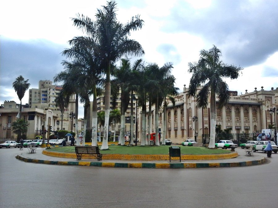 Opernhaus von Damanhur am Opernplatz in Damanhur, Ägypten