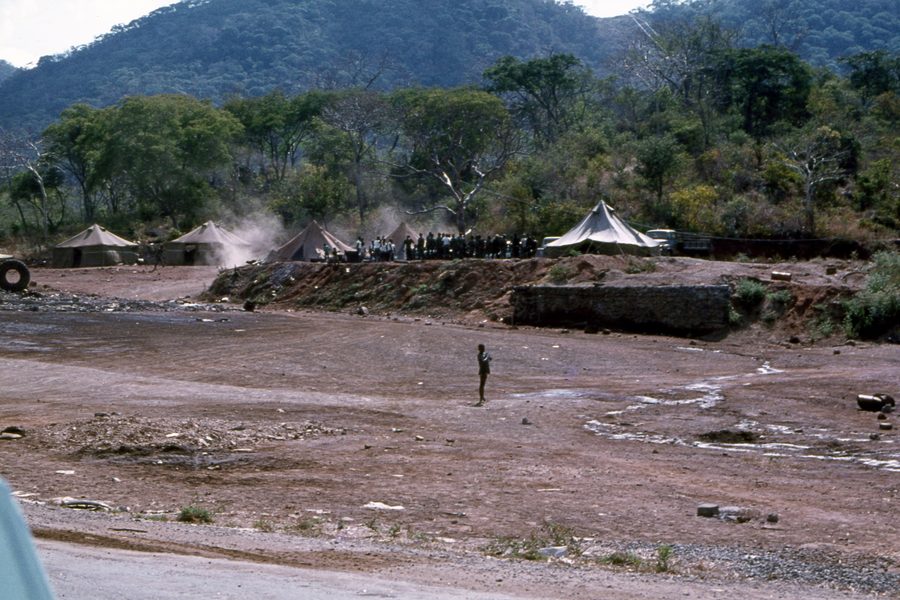 Zambezi-Landschaft in Mosambik