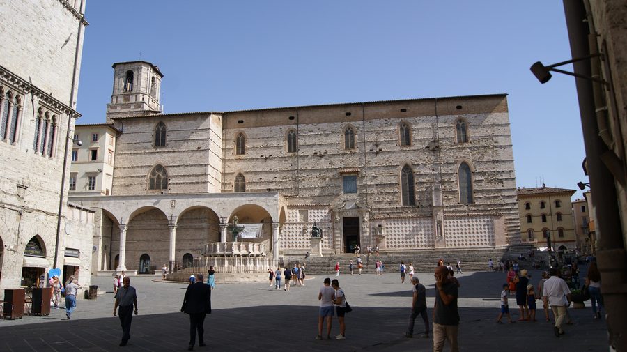 Dom San Lorenzo in Perugia, Italien