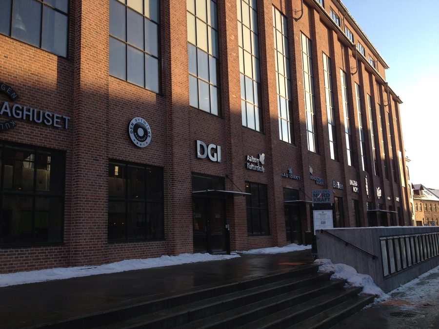 Fassade von Nordkraft in Aalborg