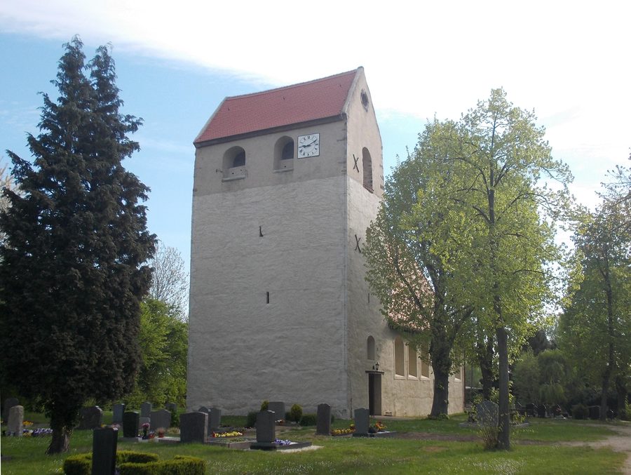 Kirche in Radefeld, Schkeuditz, Landkreis Nordsachsen