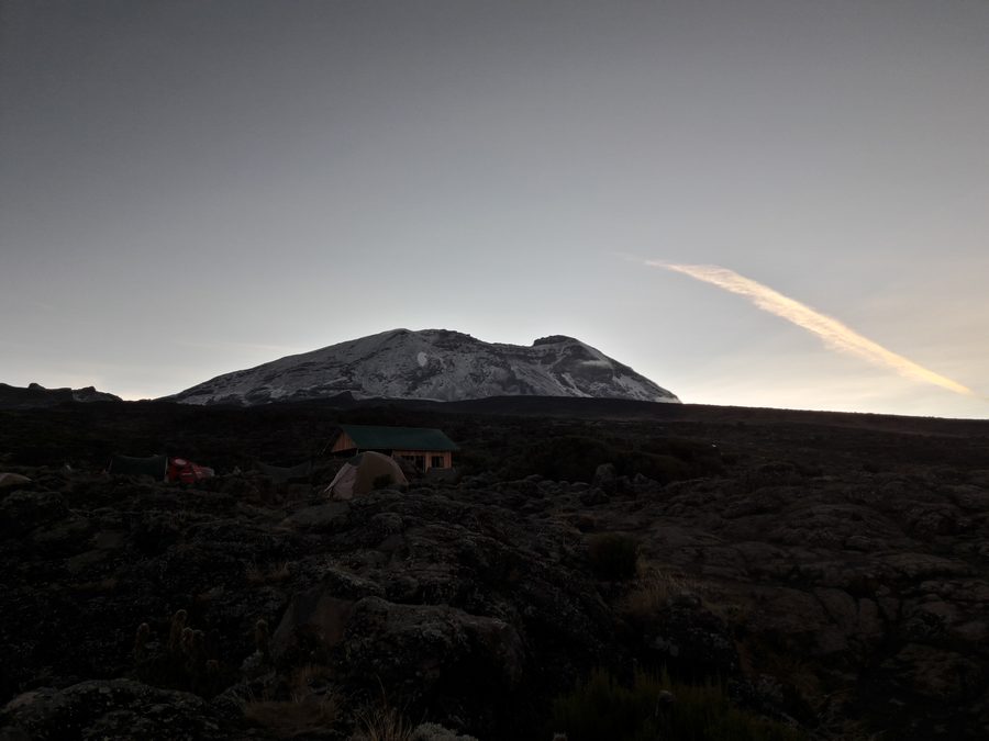Morgenstimmung am Kilimandscharo