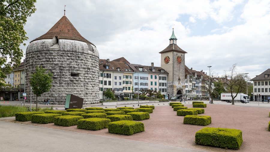 Buristurm und Bieltor in Solothurn