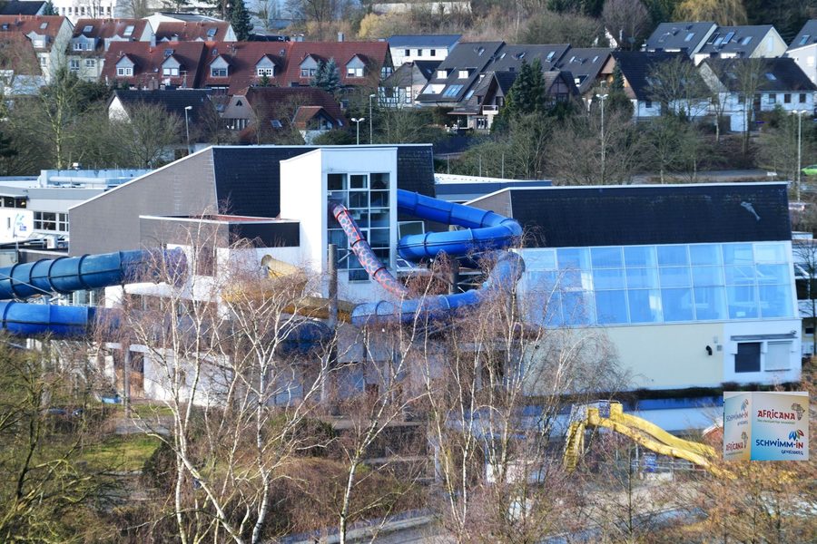 Schwimm-In in Gevelsberg, ein modernes Sport- und Freizeitbad