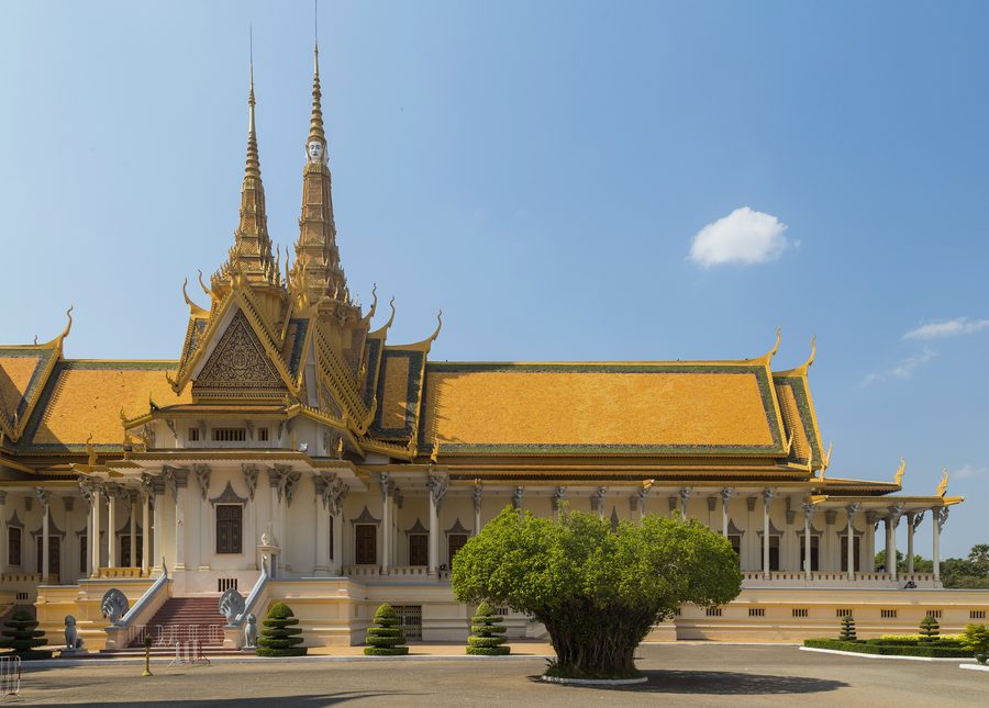 Königspalast in Phnom Penh