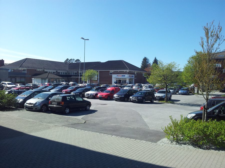 Frekhaug in Meland, Norwegen