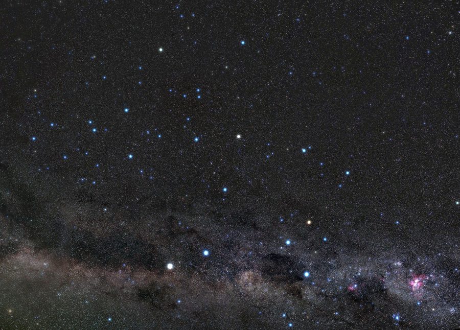 Sternenhimmel über der Región de Coquimbo