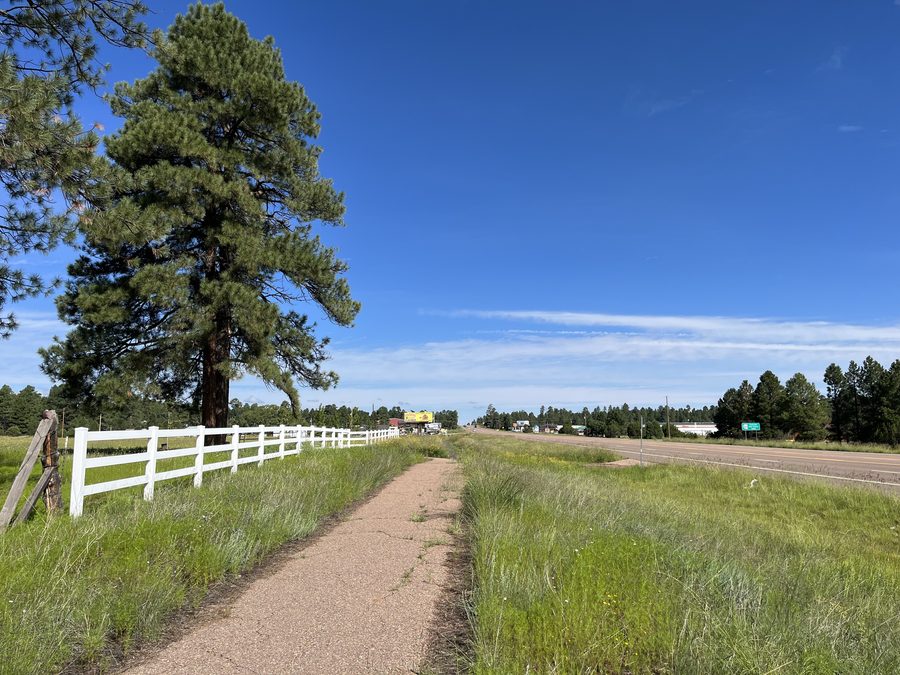 Heber-Overgaard, Arizona, viewed from State Route 260