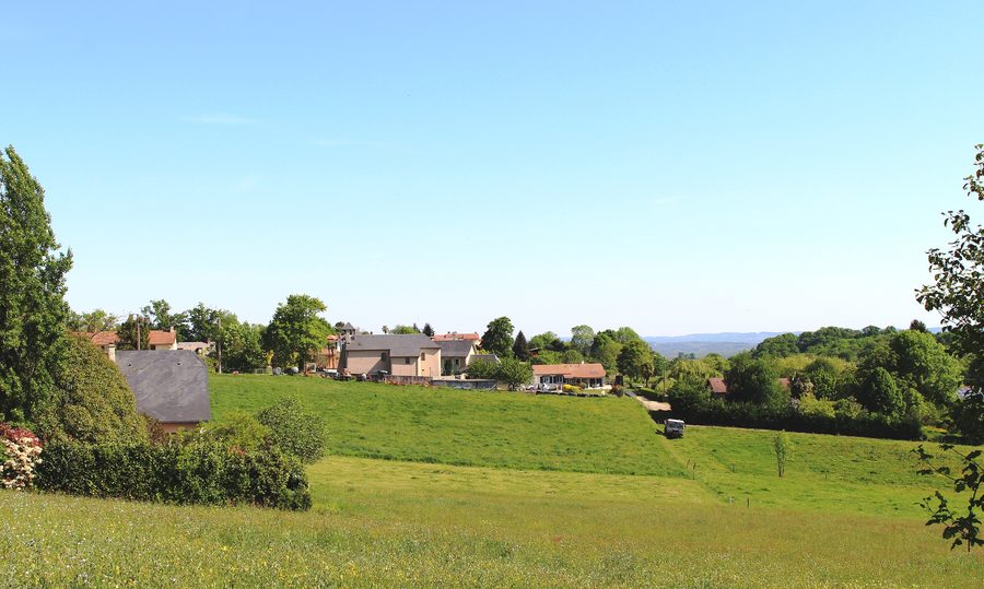 Vue de Montignac (Hautes-Pyrénées)