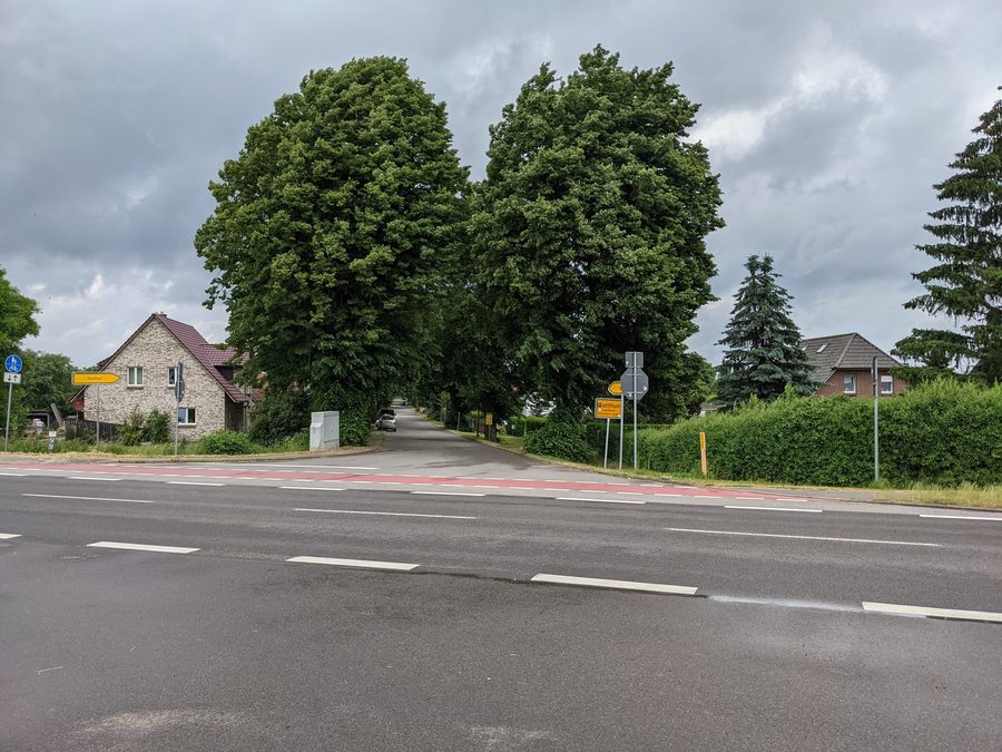 Ortseingang von Gotthun