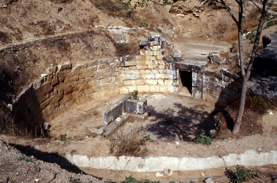 Tholosgrab des Minyas in Orchomenos, Viotia