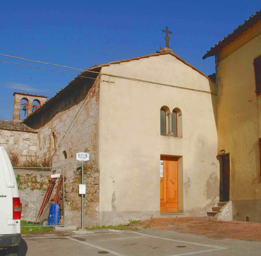 Exterior of the Church of San Bartolomeo in Campiglia dei Foci