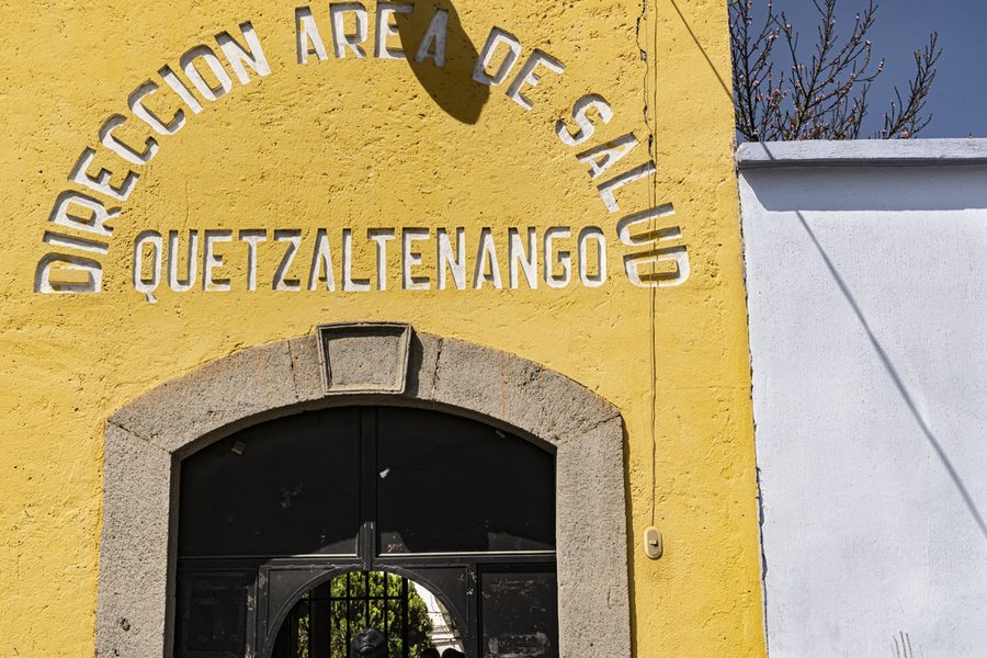 Historisches Gebäude der Gesundheitsverwaltung in Quetzaltenango