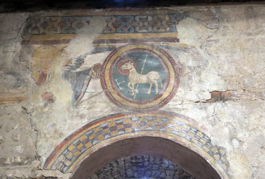 Romanische Wandmalereien in der Kirche Santa Coloma d’Andorra