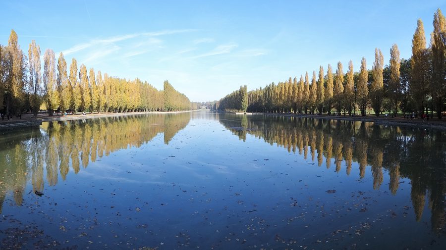 Grand Canal im Domaine départemental de Sceaux