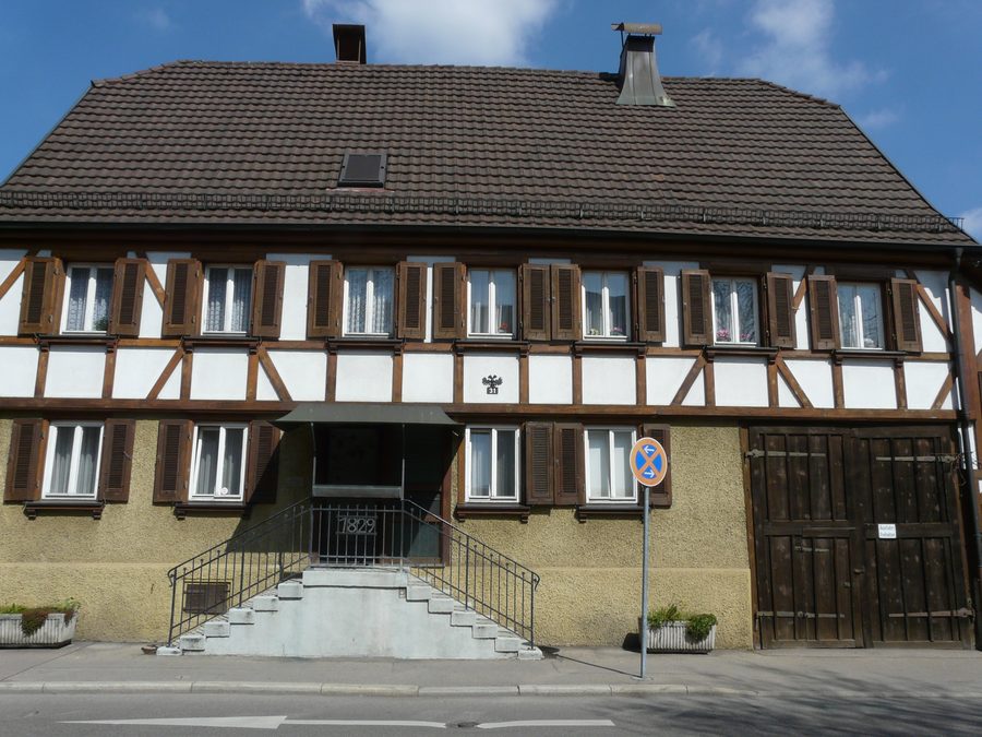 Altes Fachwerkhaus in der Friedrichstraße 31 in Göppingen
