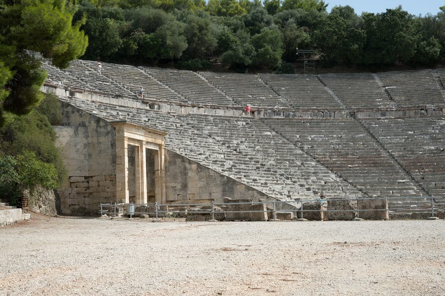 Theater von Epidauros auf dem Peloponnes