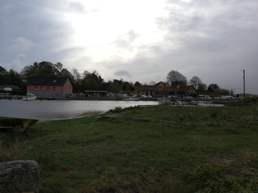 Norsminde havn set mod sydøst