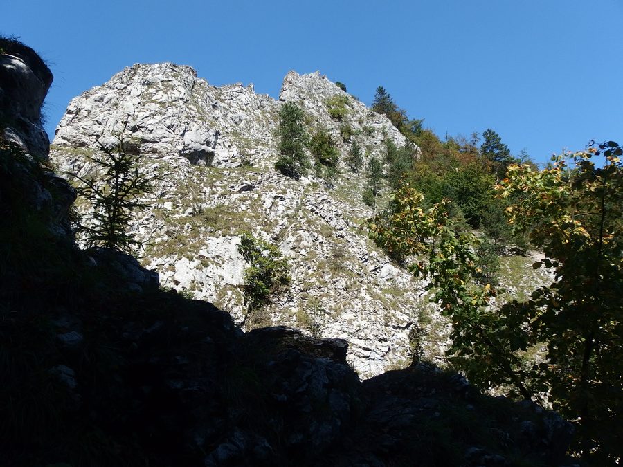 Manínska Gorge nature reserve in Považská Teplá, Považská Bystrica, Slovakia