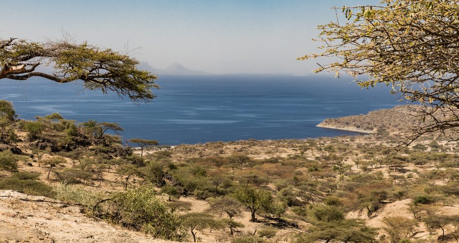 Seenlandschaft in Oromia