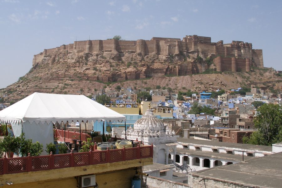 Mehrangarh Fort über Jodhpur