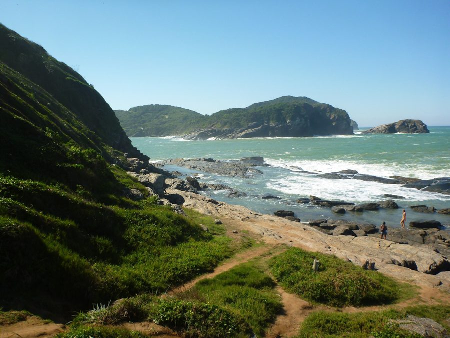 Felsenküste an der Ponta da Lagoinha nahe Búzios