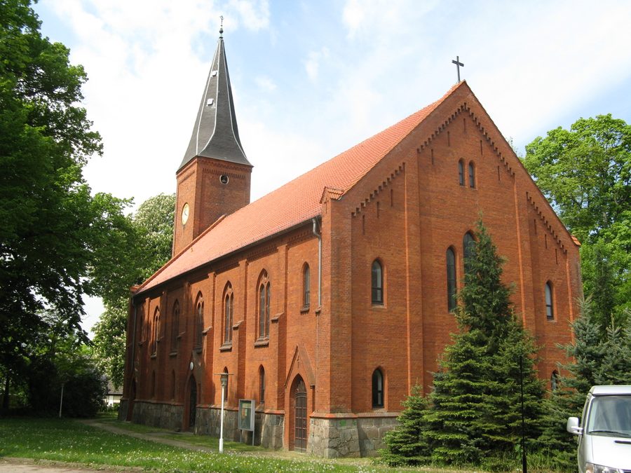 Kirche in Pritzier in Mecklenburg-Vorpommern