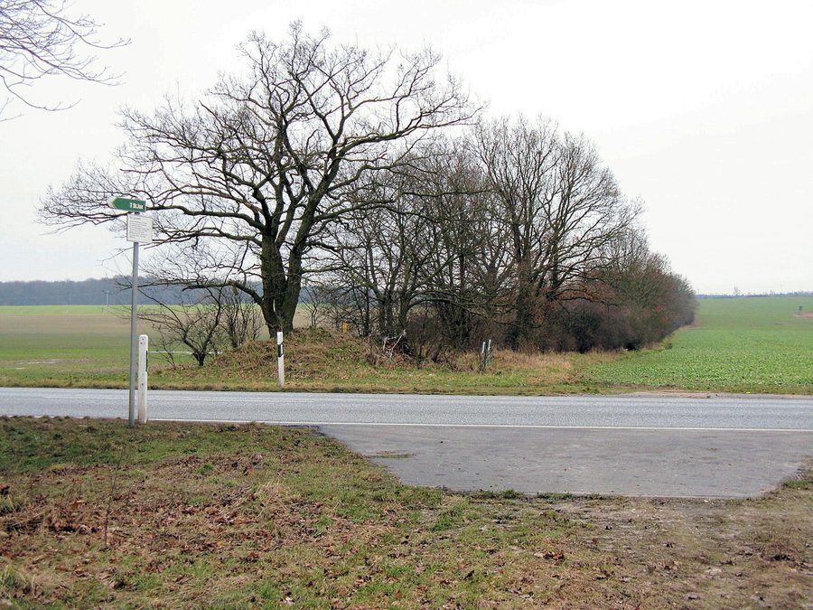 Wall der Parchimer Landwehr östlich von Spornitz