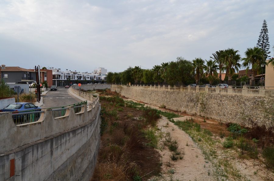 El riu Girona al seu pas pels Poblets