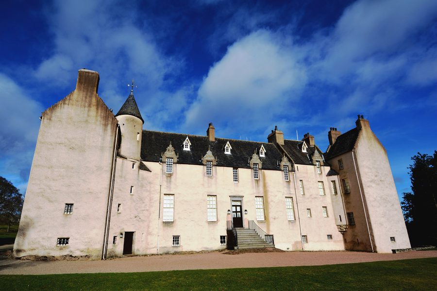 Drum Castle in Aberdeenshire, Schottland