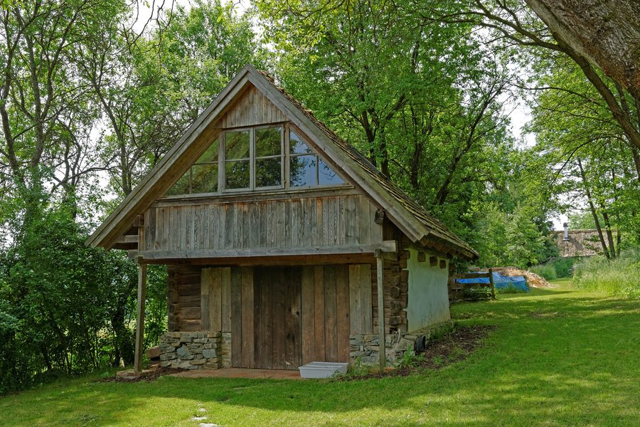 Historisches Speichergebäude im Freilichtmuseum Gerersdorf bei Güssing