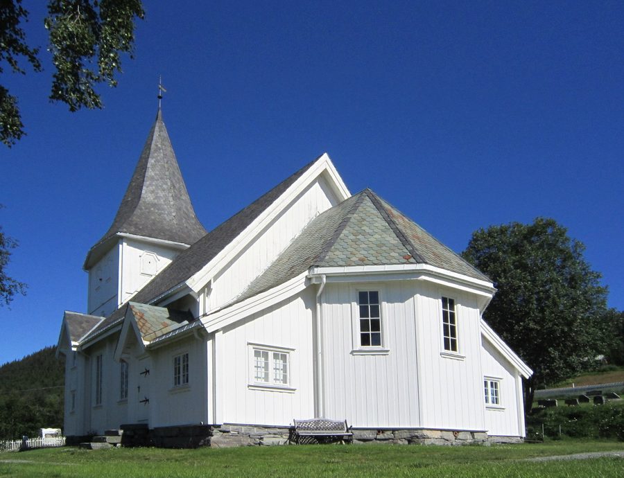 Lidar-Kirche in Skammestein, Øystre Slidre
