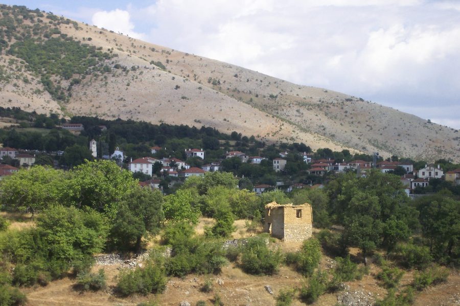 Teilansicht von Vogatsiko in der Region Kastoria