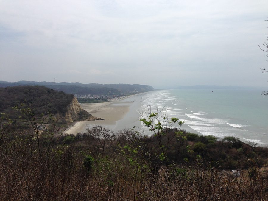 Küste bei Canoa in Ecuador
