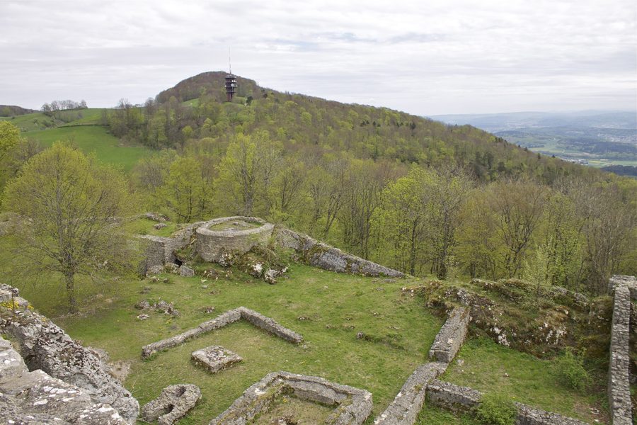Ruine Frohburg in Trimbach
