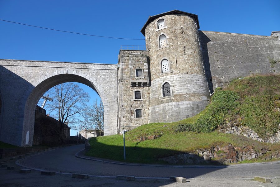 Historischer Teil der Zitadelle von Namur