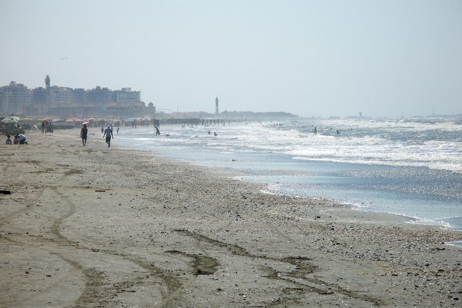 Port Said am Mittelmeer