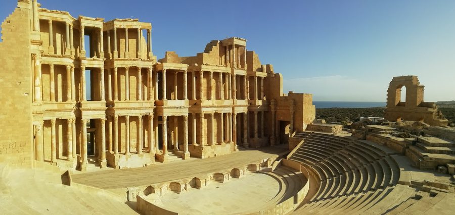 Antikes Theater in Sabratha