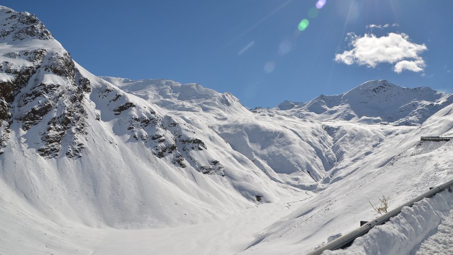 Landschaft bei Santa Maria im Val Müstair