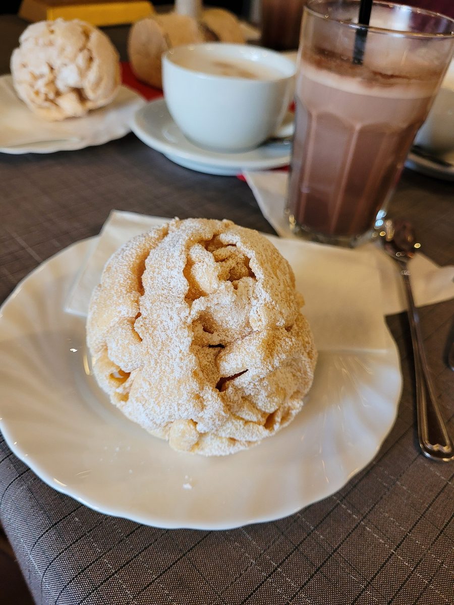 Schneeballen-Gebäck in Rothenburg ob der Tauber