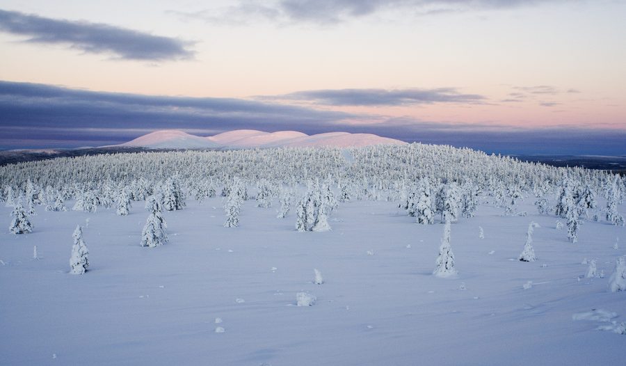 Fjelllandschaft im finnischen Lappland
