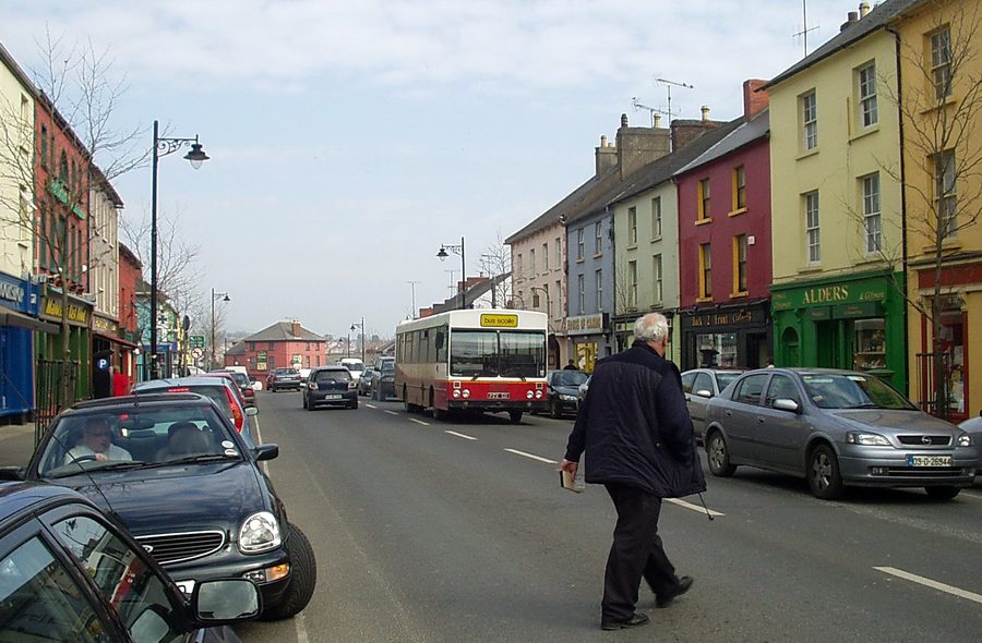 Main Street in Gorey, County Wexford