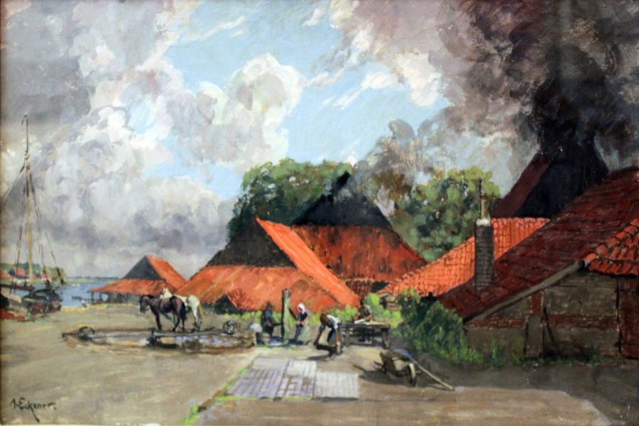 Historische Ziegelei in Ekensund