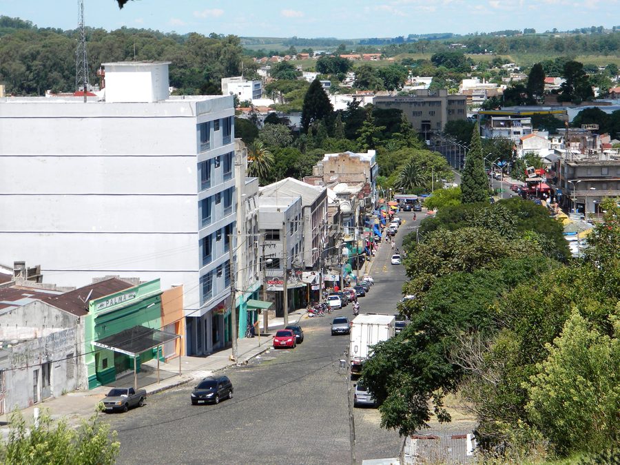 Straßenszene in Rivera