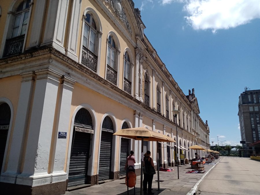 Mercado Público von Porto Alegre, historische Markthalle