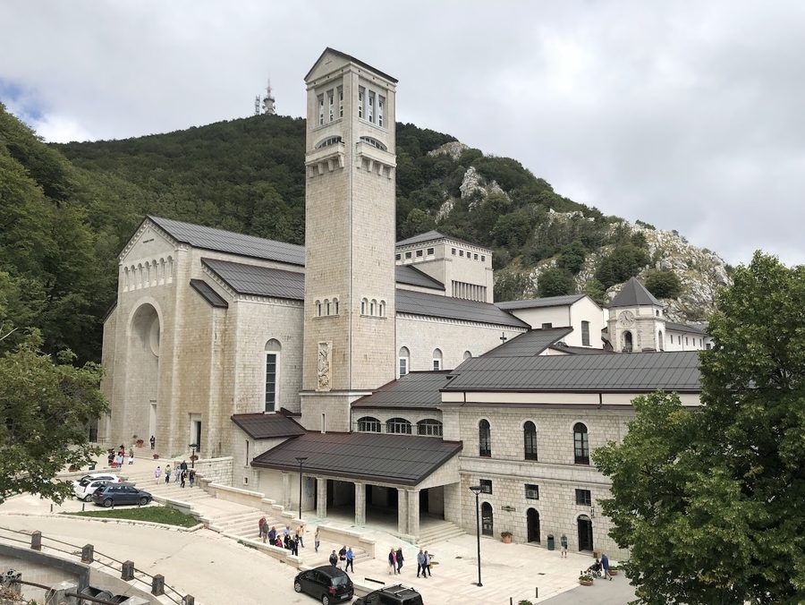 Heiligtum von Montevergine bei Mercogliano in Kampanien